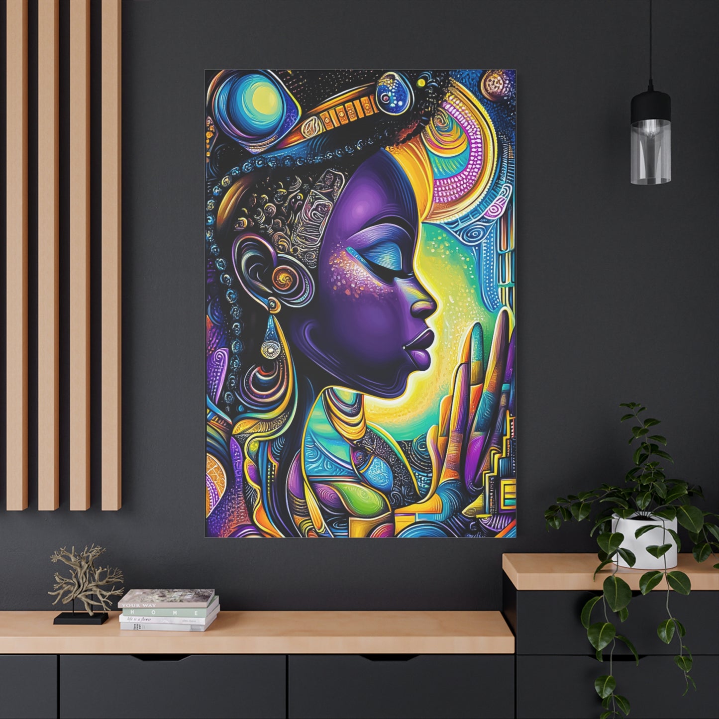 ThurmanatorX Art | Reflections of Stardom | Aphrochrysalis | Matte Canvas, Stretched, 1.25"