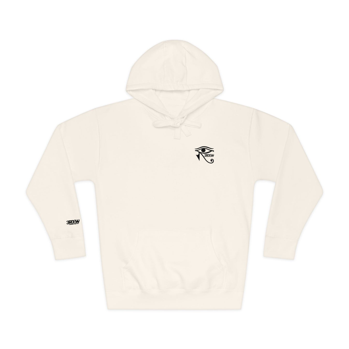 3RDEW² Vision Hoodie | Unisex Fleece | Third Eye Minimalist Design | Conscious Comfort for Every Day & Divine Moments