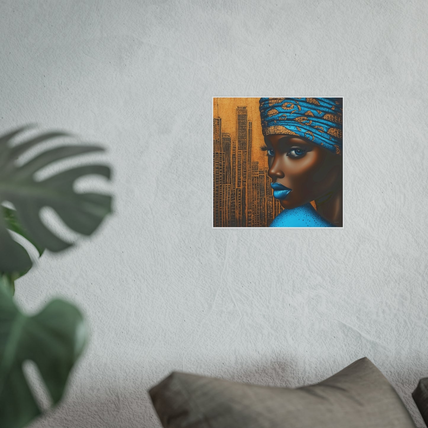ThurmanatorX Art | Zariah, Eyes of the Metropolis | Aphrochrysalis | Satin Wall Art Print