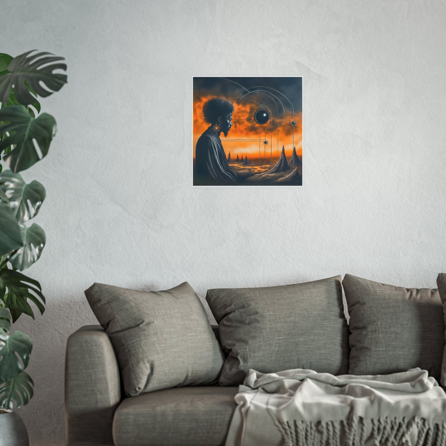 ThurmanatorX Art | Lumahex | AphrodisiDark | Satin Wall Art Prints