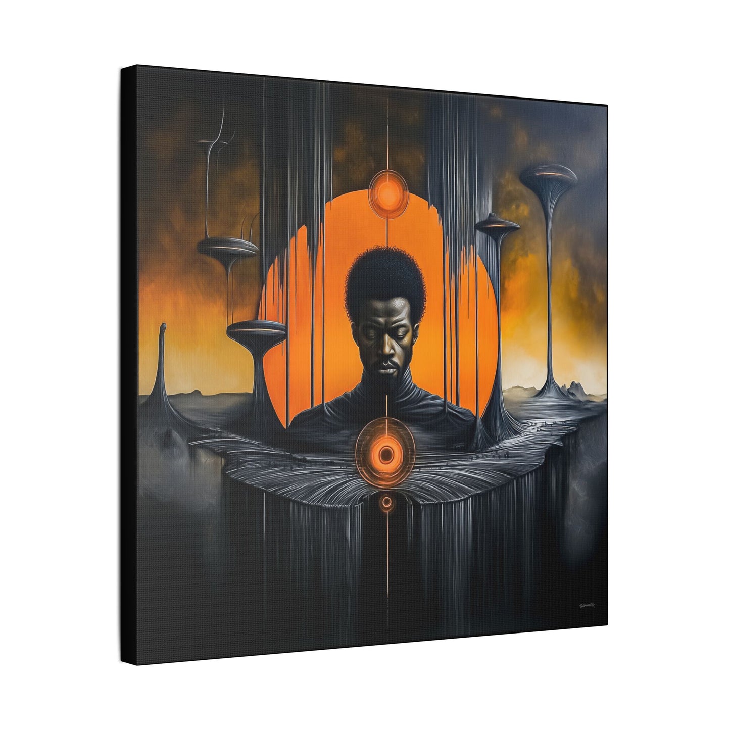 ThurmanatorX Art | Thornmind | AphrodisiDark | Satin Canvas Art Print