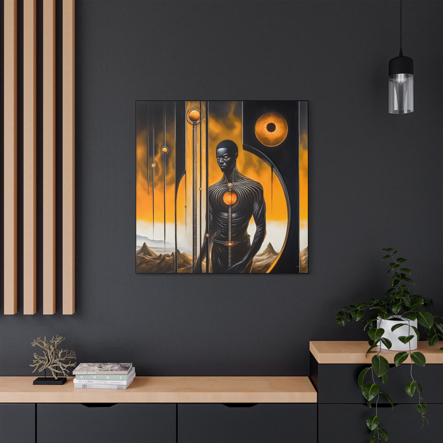 ThurmanatorX Art | Korah’s Loop | AphrodisiDark | Satin Canvas Art Print
