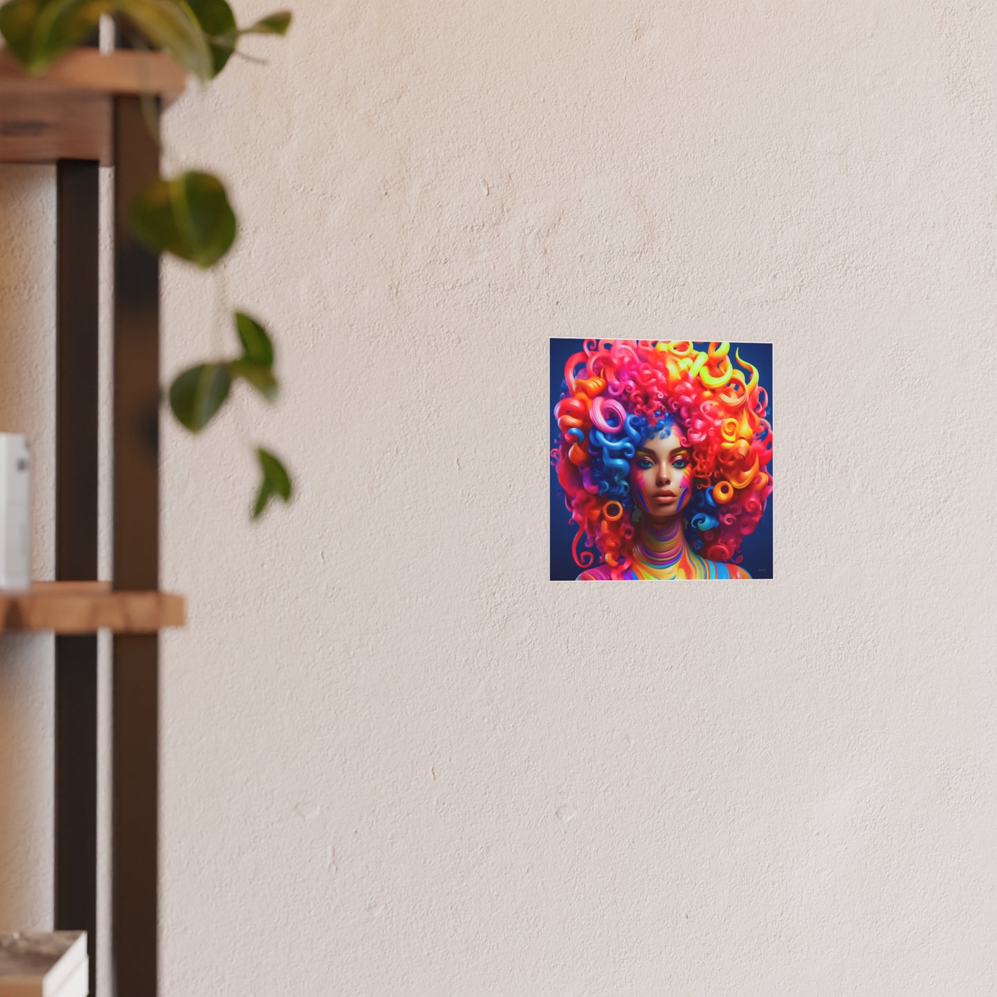 ThurmanatorX Art | PetalFury Oracle | Aphrochrysalis | Satin Wall Art Print