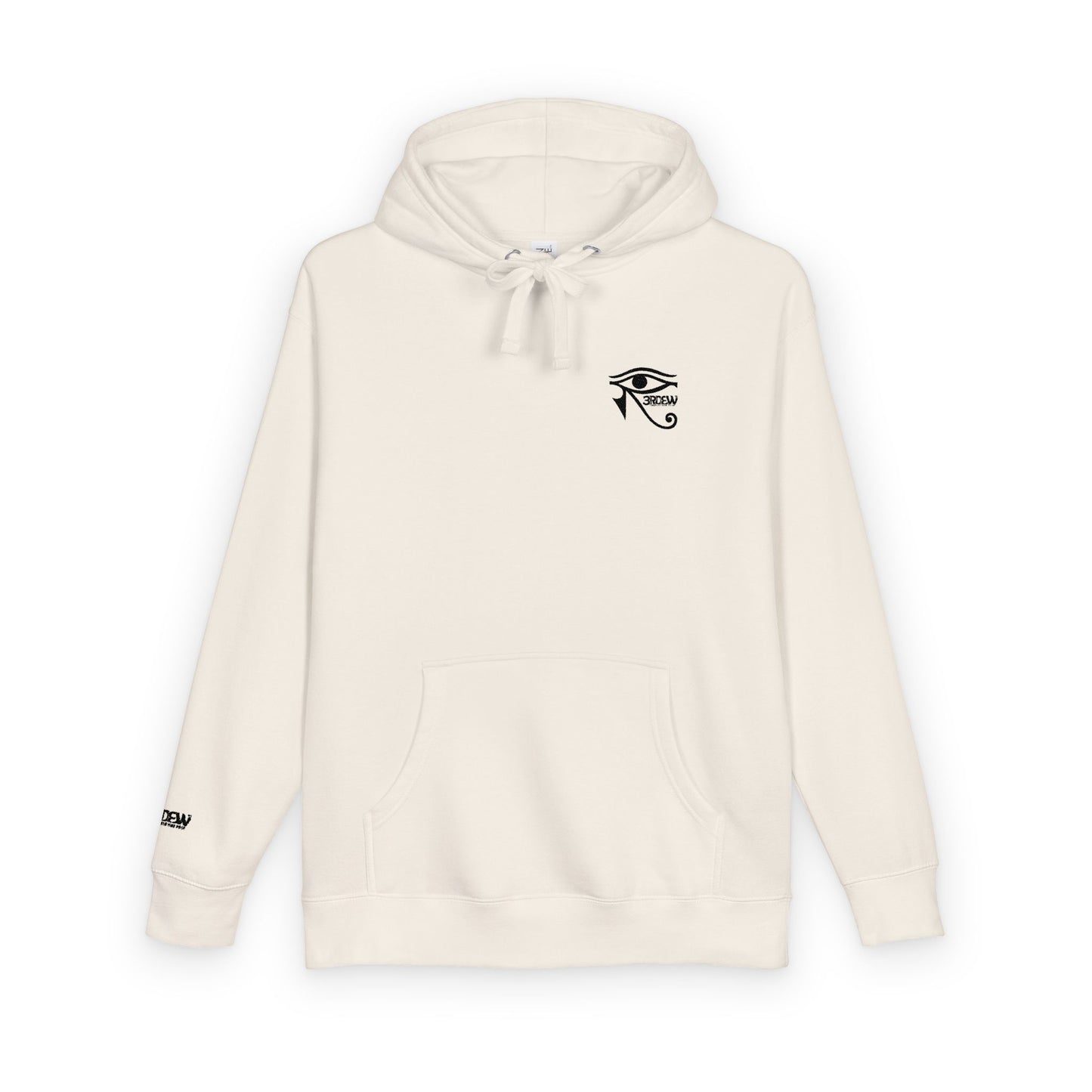 3RDEW² Vision Hoodie | Unisex Fleece | Third Eye Minimalist Design | Conscious Comfort for Every Day & Divine Moments