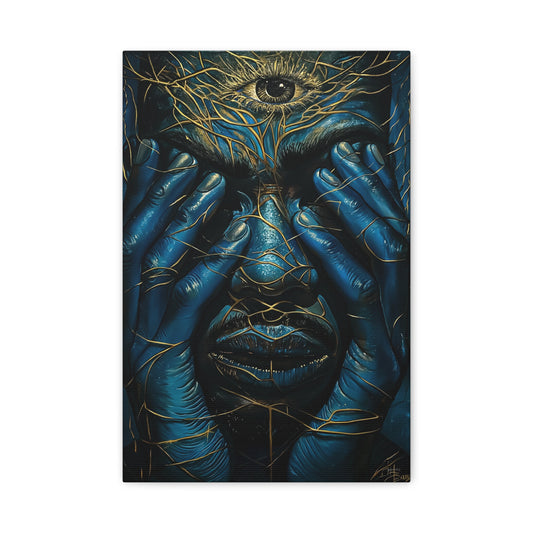 ThurmanatorX Art | Between the Veils | Aphrodisiart | Matte Canvas Print
