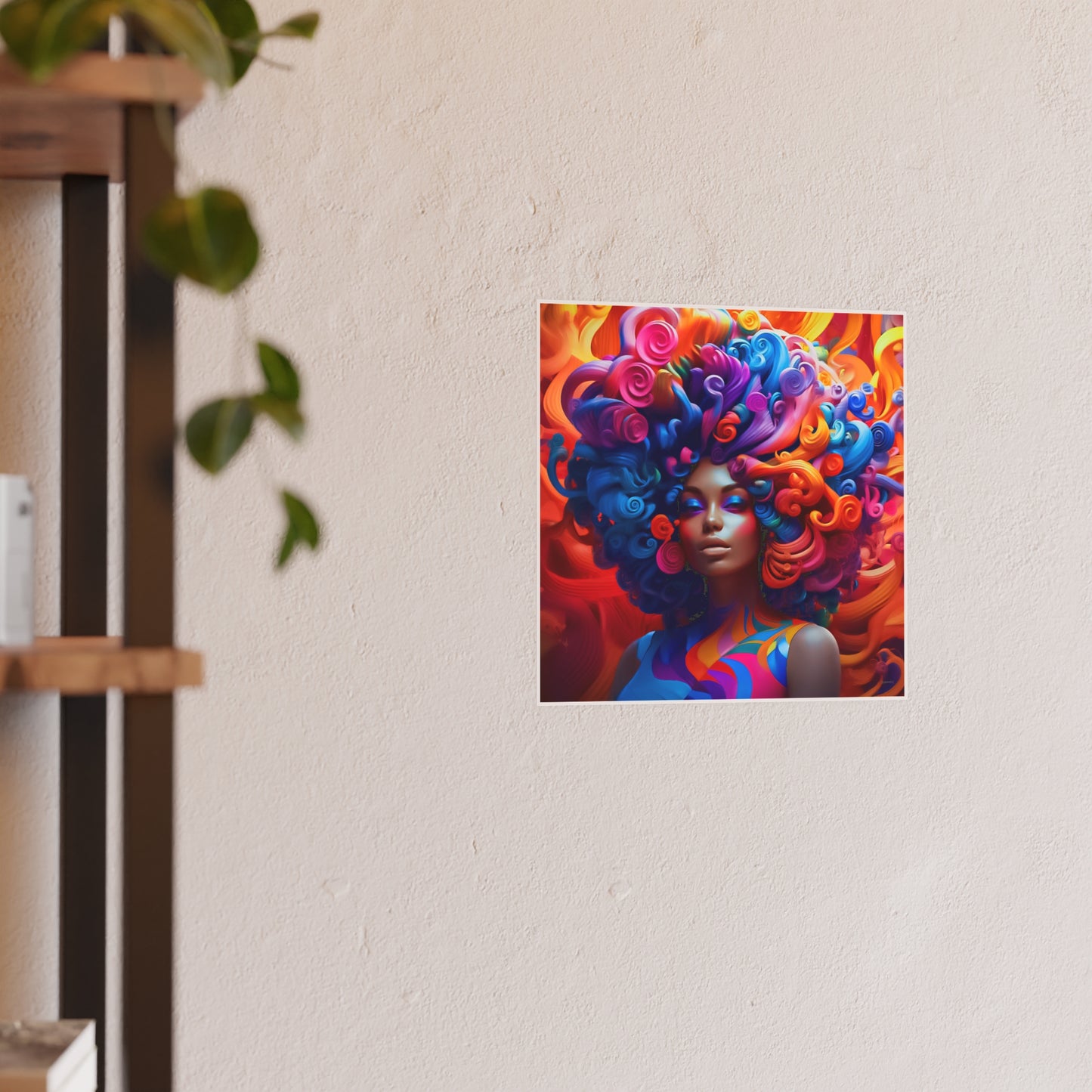 ThurmanatorX Art | Bloomtide Reign | Aphrochrysalis | Satin Wall Art Print