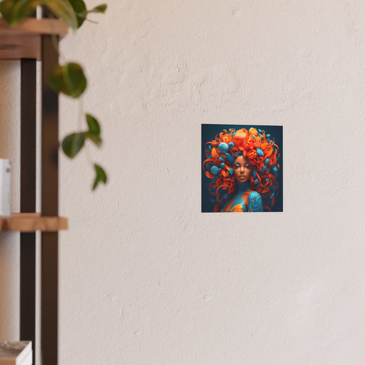 ThurmanatorX Art | Halo of Bloom | Aphrochrysalis | Satin Wall Art Print