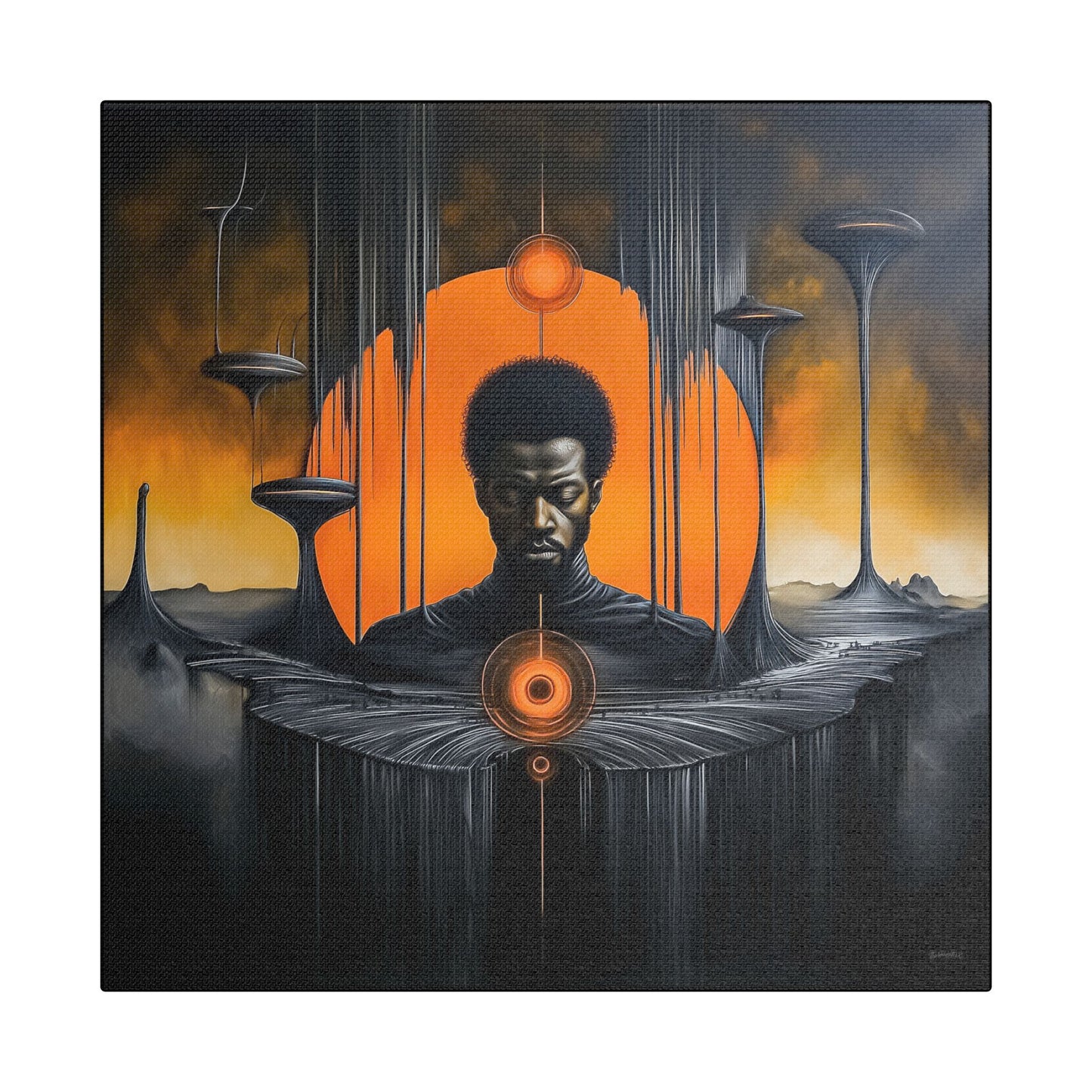 ThurmanatorX Art | Thornmind | AphrodisiDark | Satin Canvas Art Print