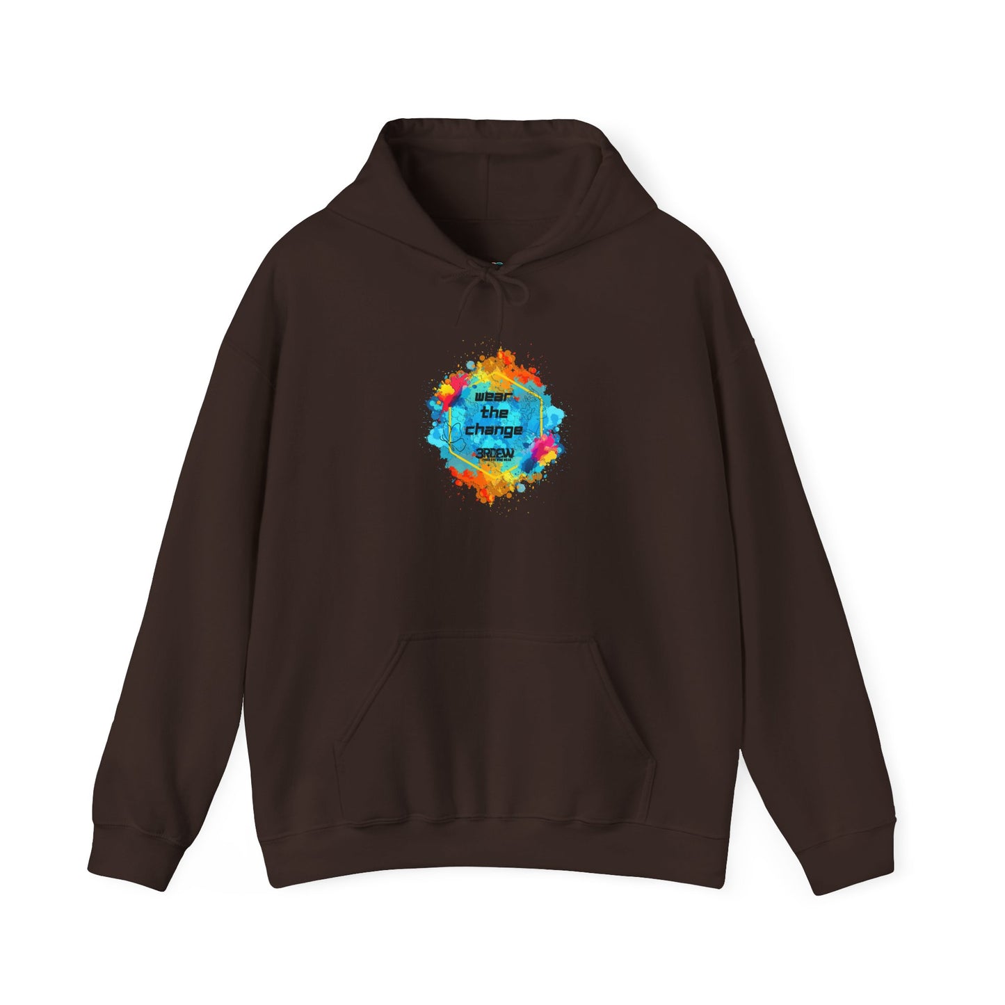 3RDEW² | Wear the Change | Third Eye Wide Wear | Unisex Heavy Blend™ Hoodie