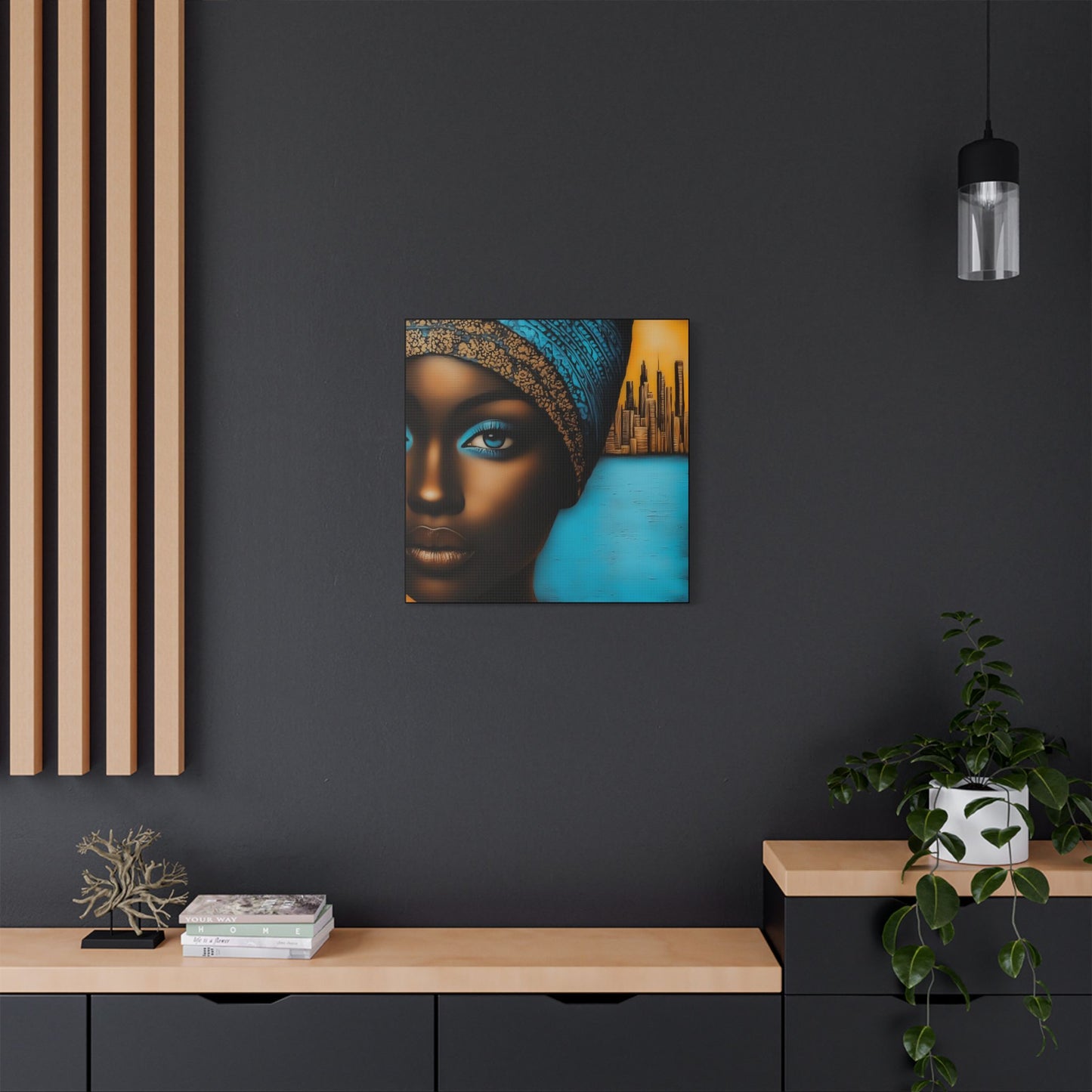 ThurmanatorX Art | Skywatcher Amara | Aphrochrysalis | Satin Canvas Art Print