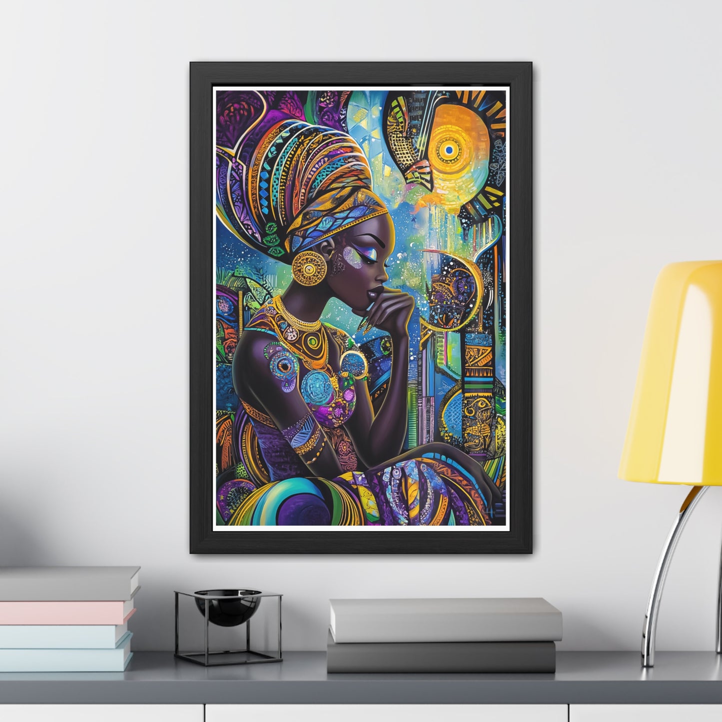 ThurmanatorX Art | When Suns Kiss Moons | Aphrochrysalis | Framed Poster Print