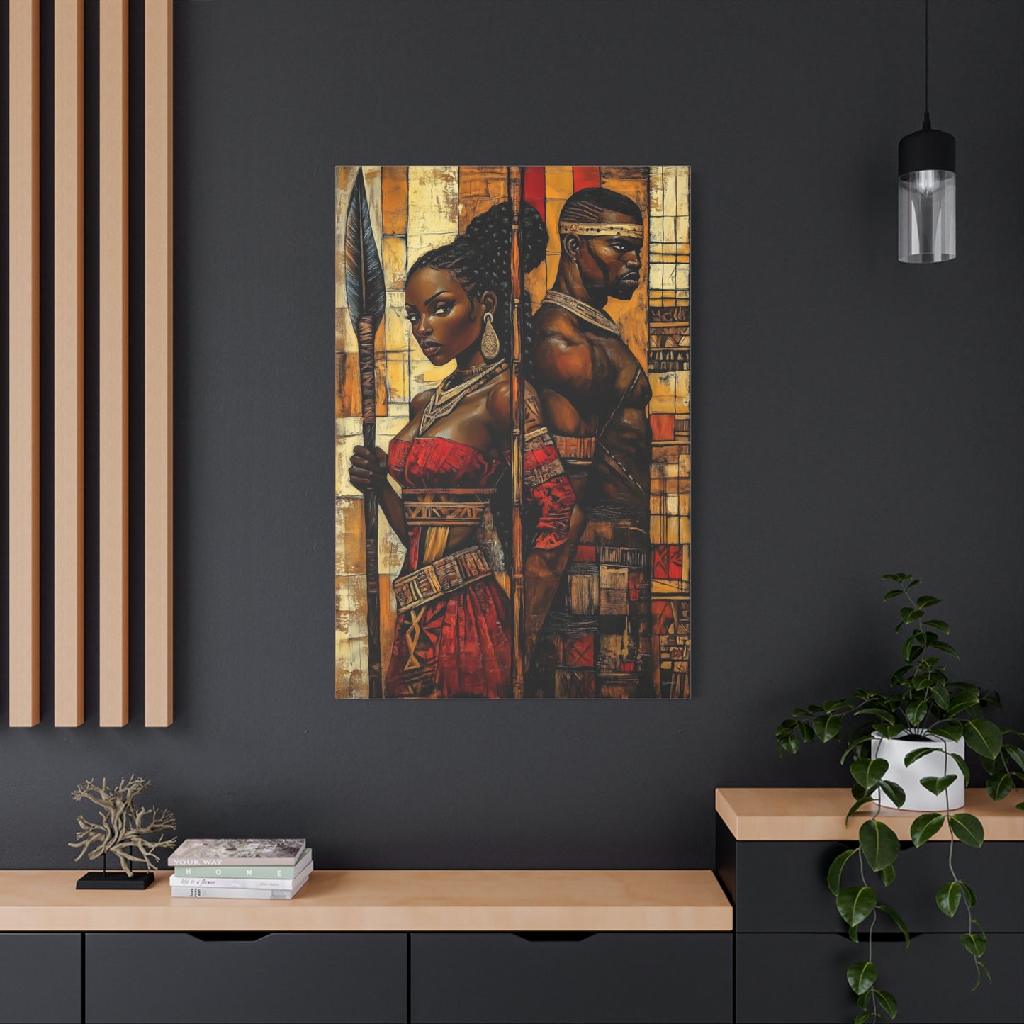 ThurmanatorX Art | Sacred Chaos | Aphrodisiart | Matte Canvas Print