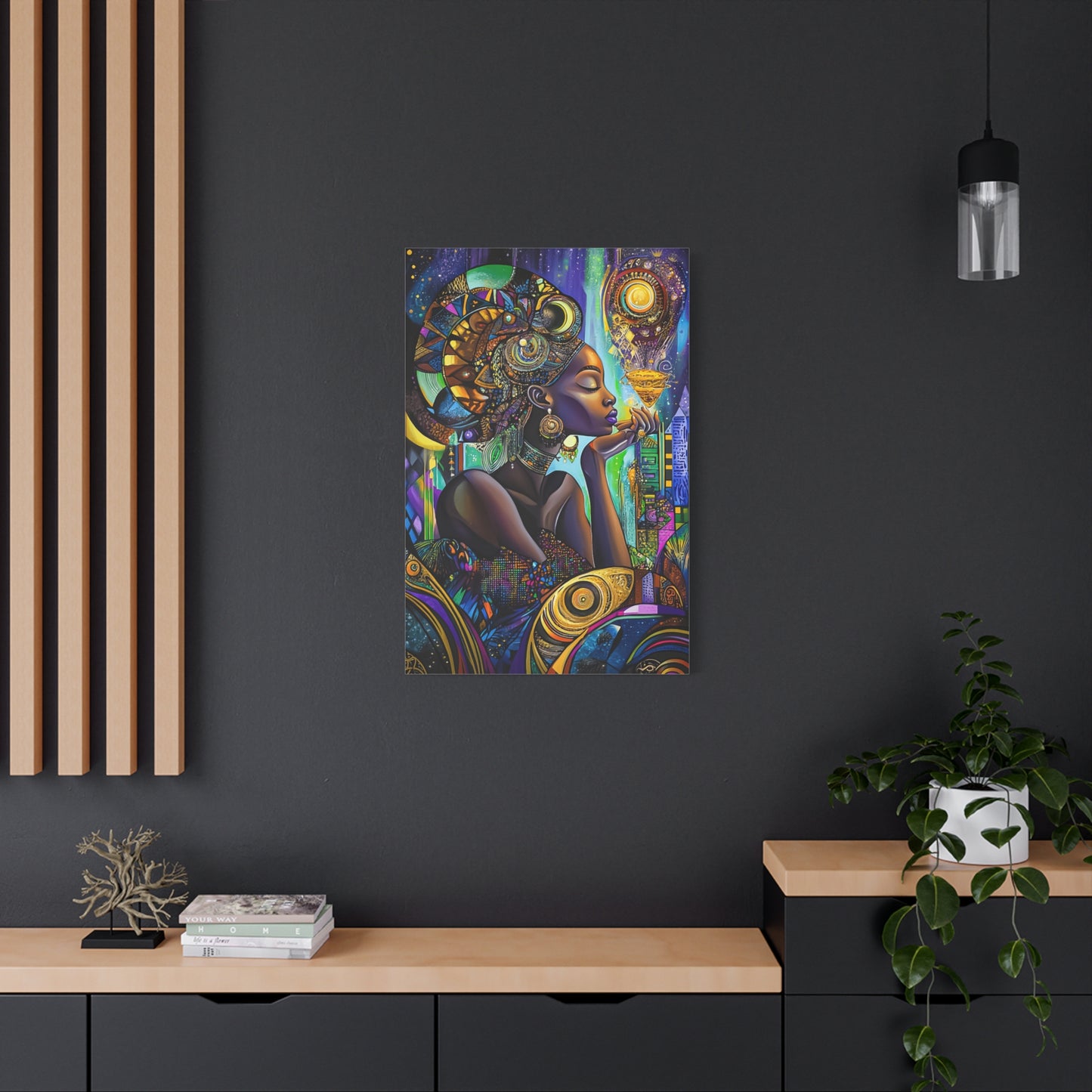 ThurmanatorX Art | The Prayer of Her Light | Aphrochrysalis | Matte Canvas, Stretched, 1.25"