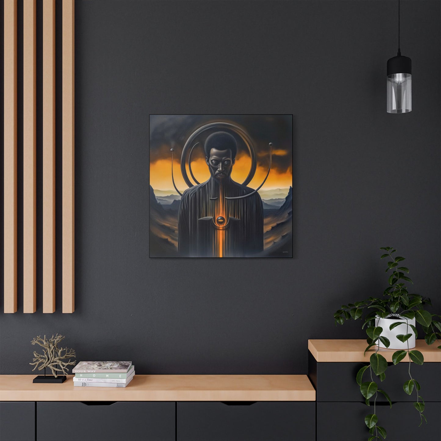 ThurmanatorX Art | Orbichant | AphrodisiDark | Satin Canvas Art Print