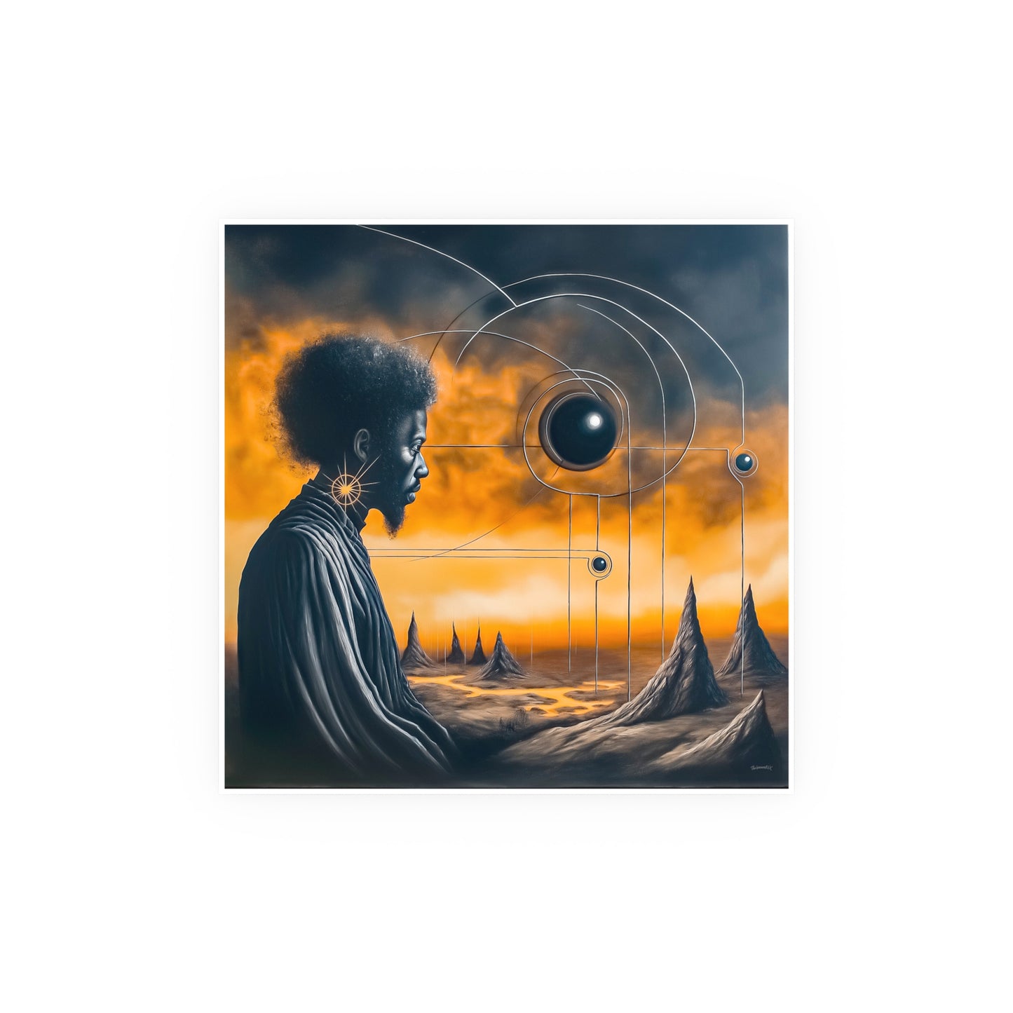 ThurmanatorX Art | Lumahex | AphrodisiDark | Satin Wall Art Prints