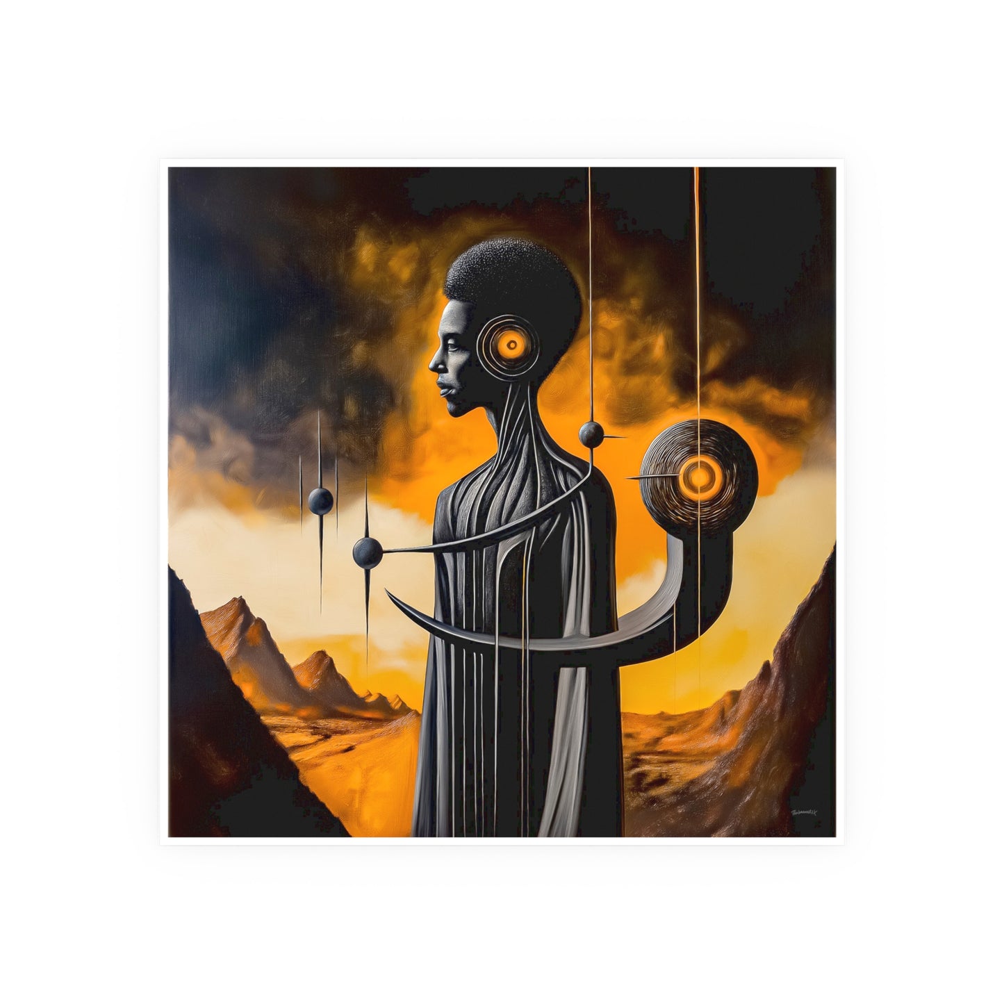 ThurmanatorX Art | Soulrift | AphrodisiDark | Satin Wall Art Prints
