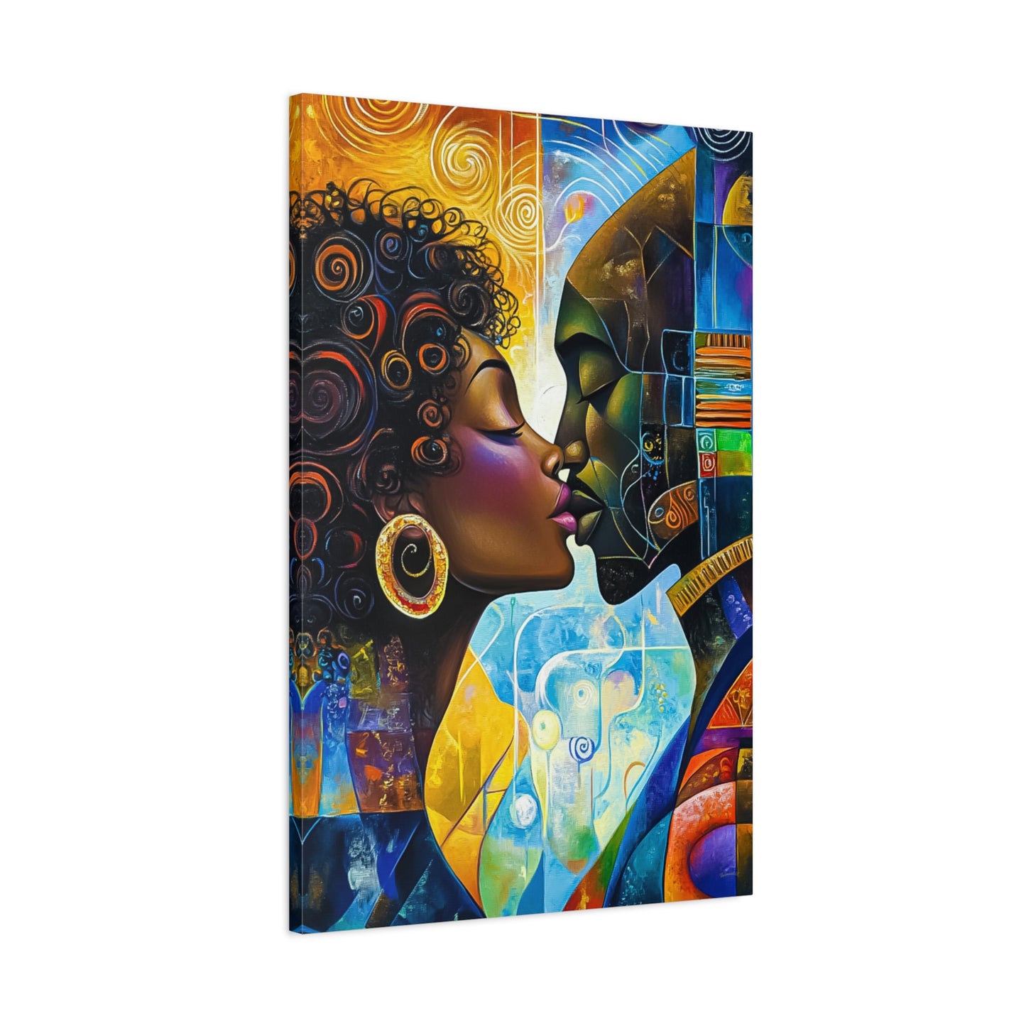 ThurmanatorX Art | Crystals of the City Sun | Aphrochrysalis | Matte Canvas, Stretched, 1.25"