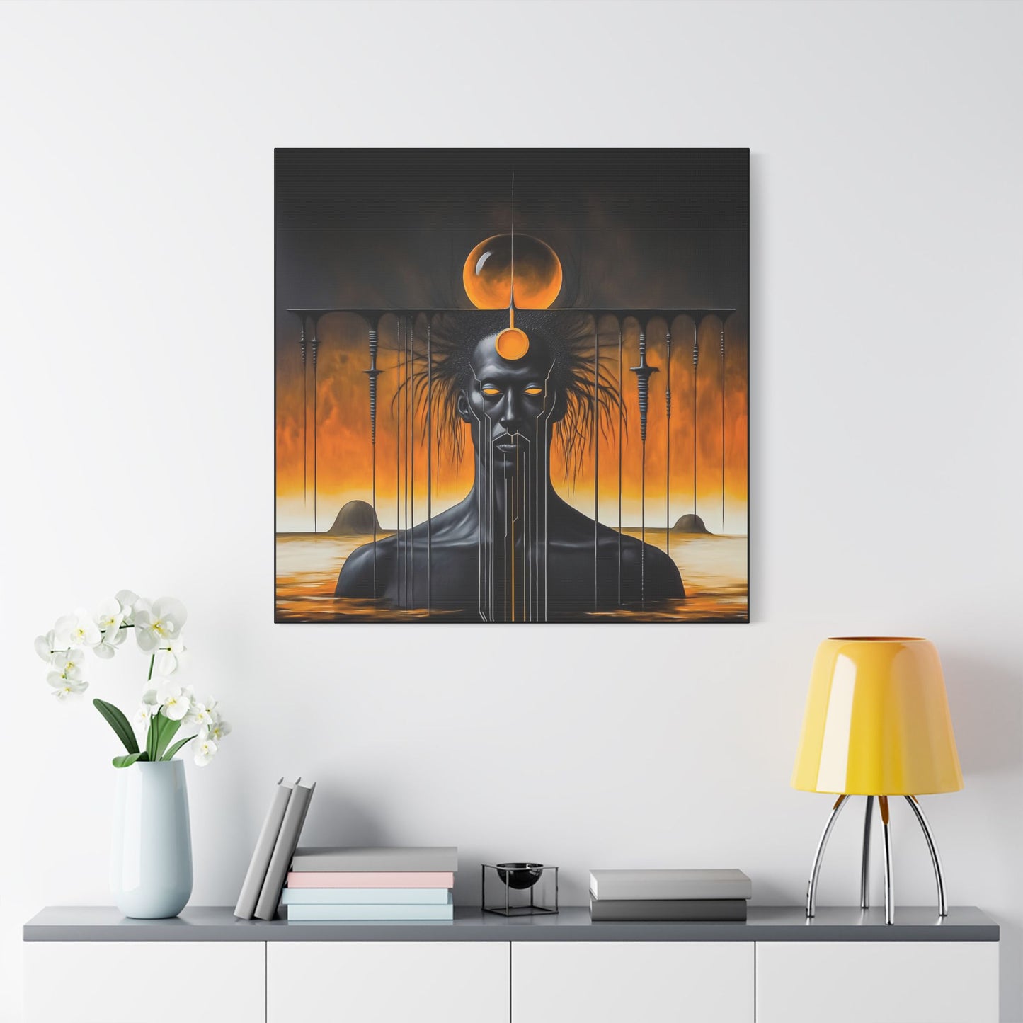 ThurmanatorX Art | Glyphborn | AphrodisiDark | Satin Canvas Art Print