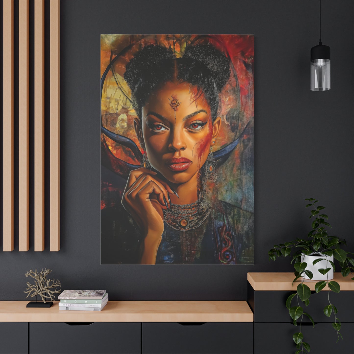 ThurmanatorX Art | Shattered Perspectives | Aphrodisiart | Matte Canvas Print