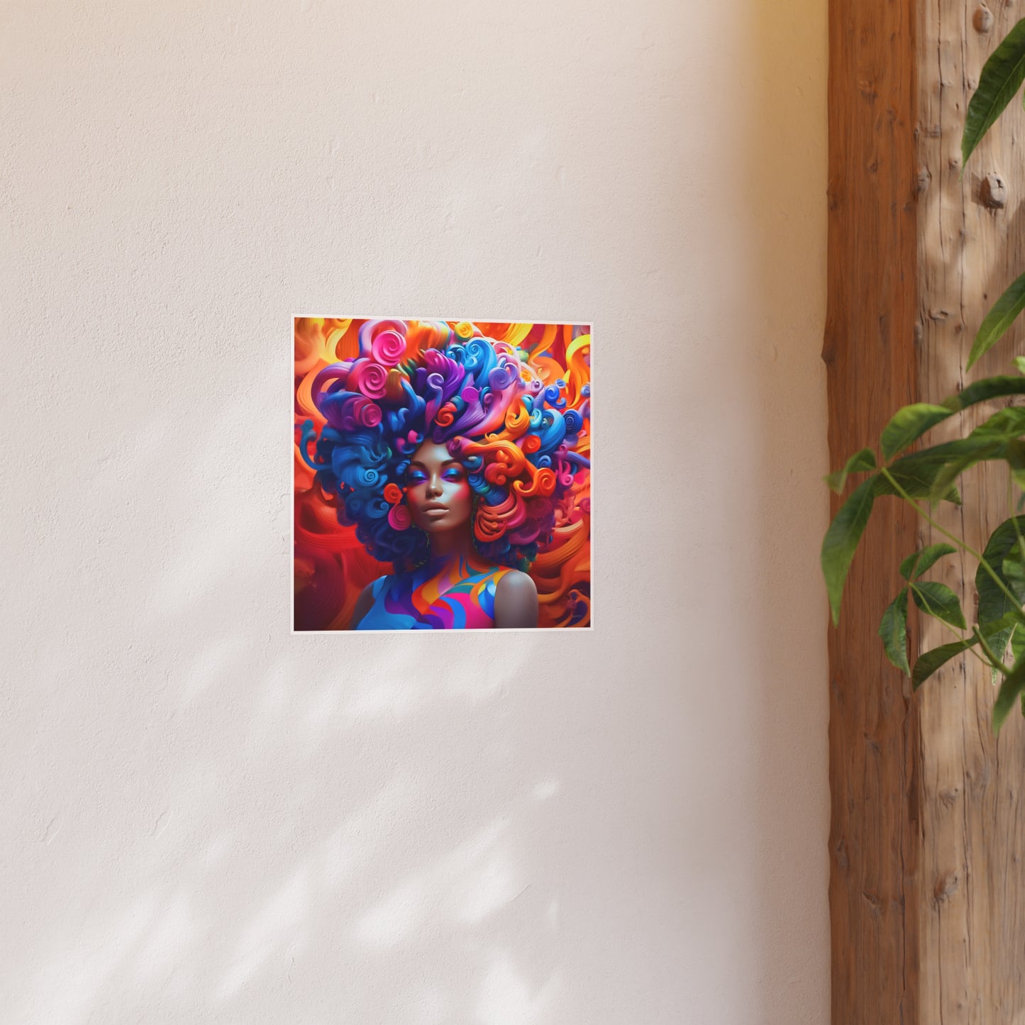 ThurmanatorX Art | Bloomtide Reign | Aphrochrysalis | Satin Wall Art Print