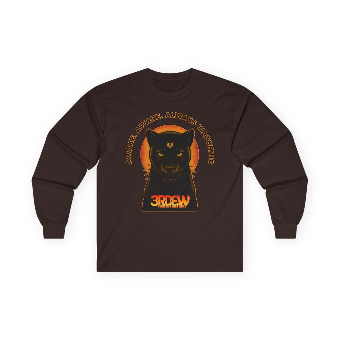 3RDEW² | Awake. Aware. Always Watching | Third Eye Wide Wear | Unisex Ultra Cotton Long Sleeve Tee
