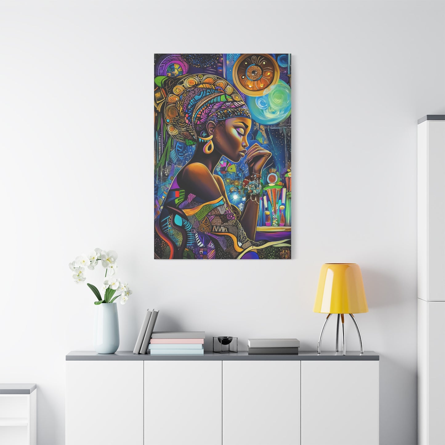 ThurmanatorX Art | Stardust Reunion | Aphrochrysalis | Matte Canvas, Stretched, 1.25"