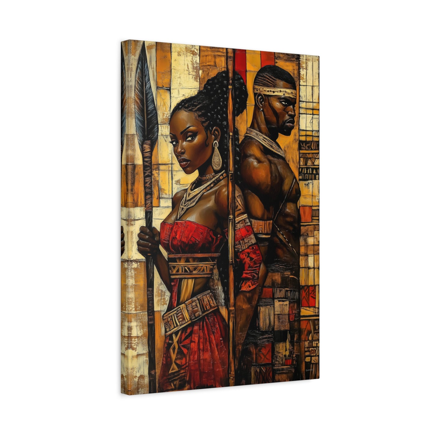 ThurmanatorX Art | Sacred Chaos | Aphrodisiart | Matte Canvas Print