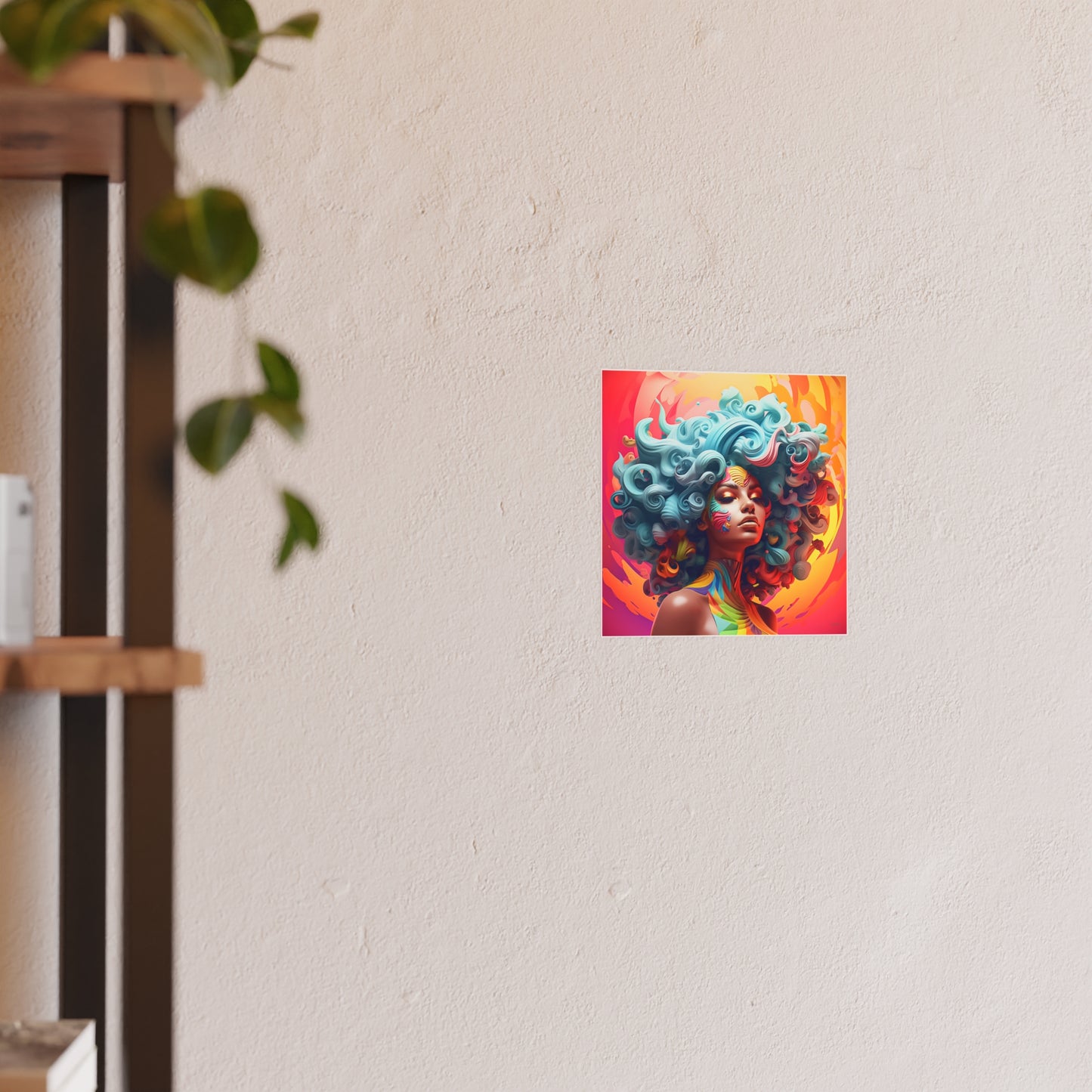 ThurmanatorX Art | Radiant Coil Ascension | Aphrochrysalis | Satin Wall Art Print