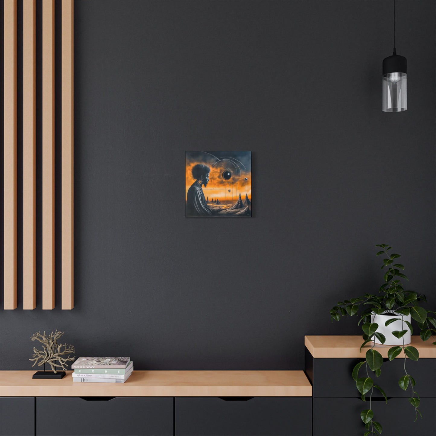 ThurmanatorX Art | Lumahex | AphrodisiDark | Satin Canvas Art Print