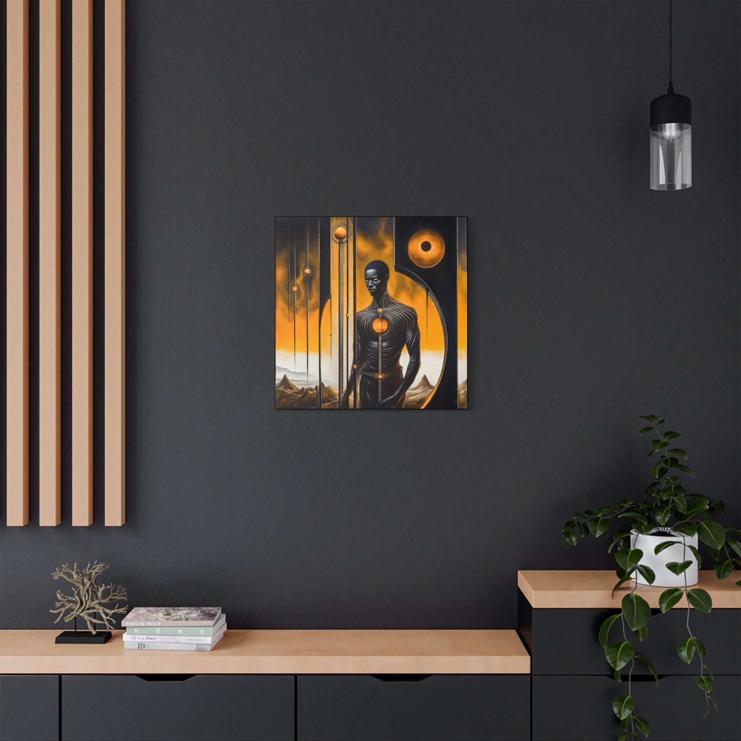 ThurmanatorX Art | Korah’s Loop | AphrodisiDark | Satin Canvas Art Print