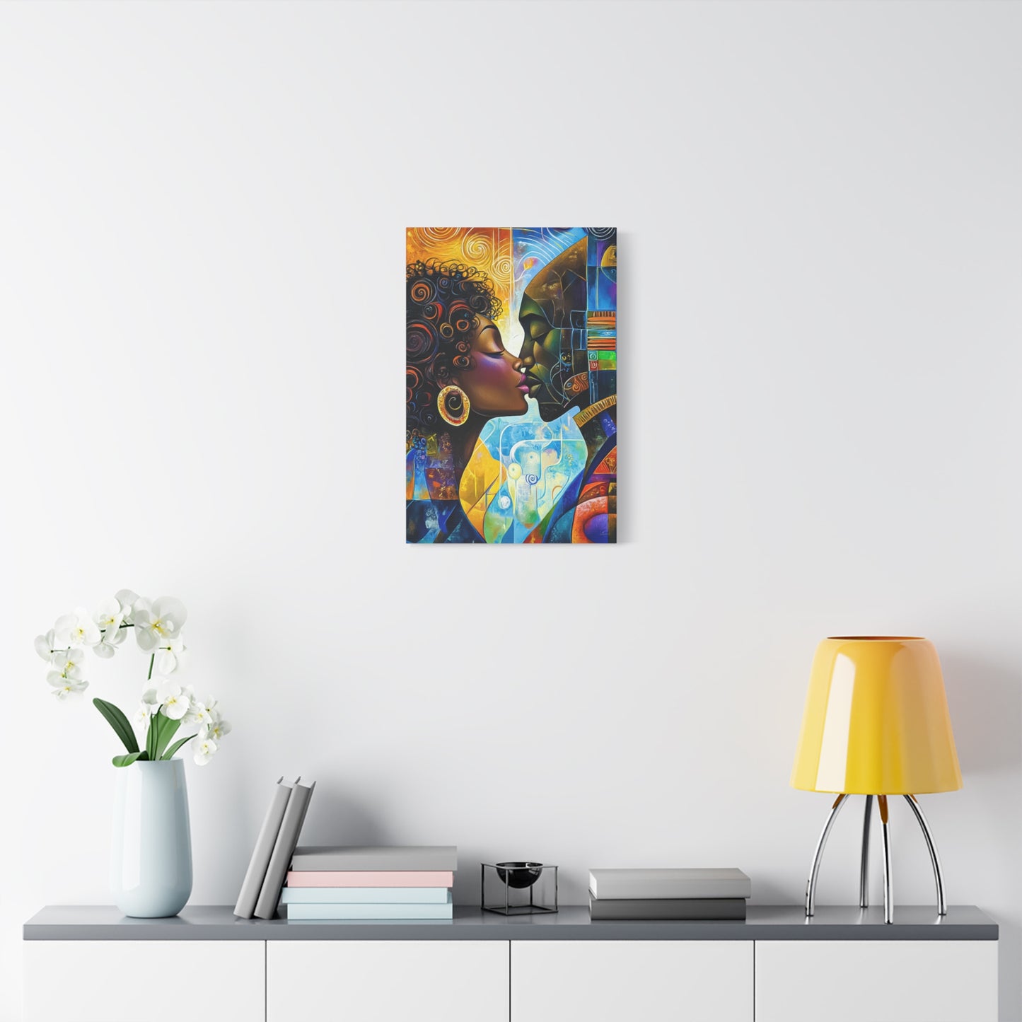 ThurmanatorX Art | Crystals of the City Sun | Aphrochrysalis | Matte Canvas, Stretched, 1.25"