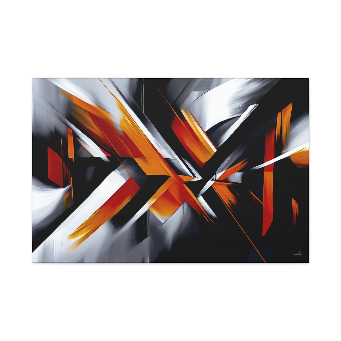 Matte Canvas, Stretched, 1.25" Horizontal 60 x 40 - Wrpd sides