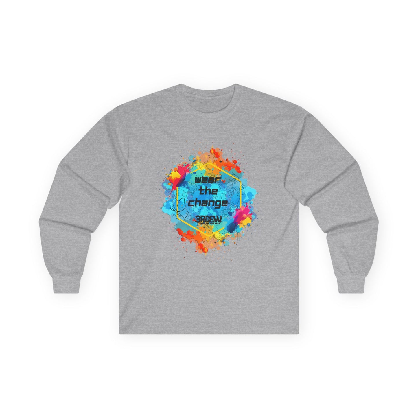 3RDEW² | Wear the Change | Third Eye Wide Wear | Unisex Ultra Cotton Long Sleeve Tee