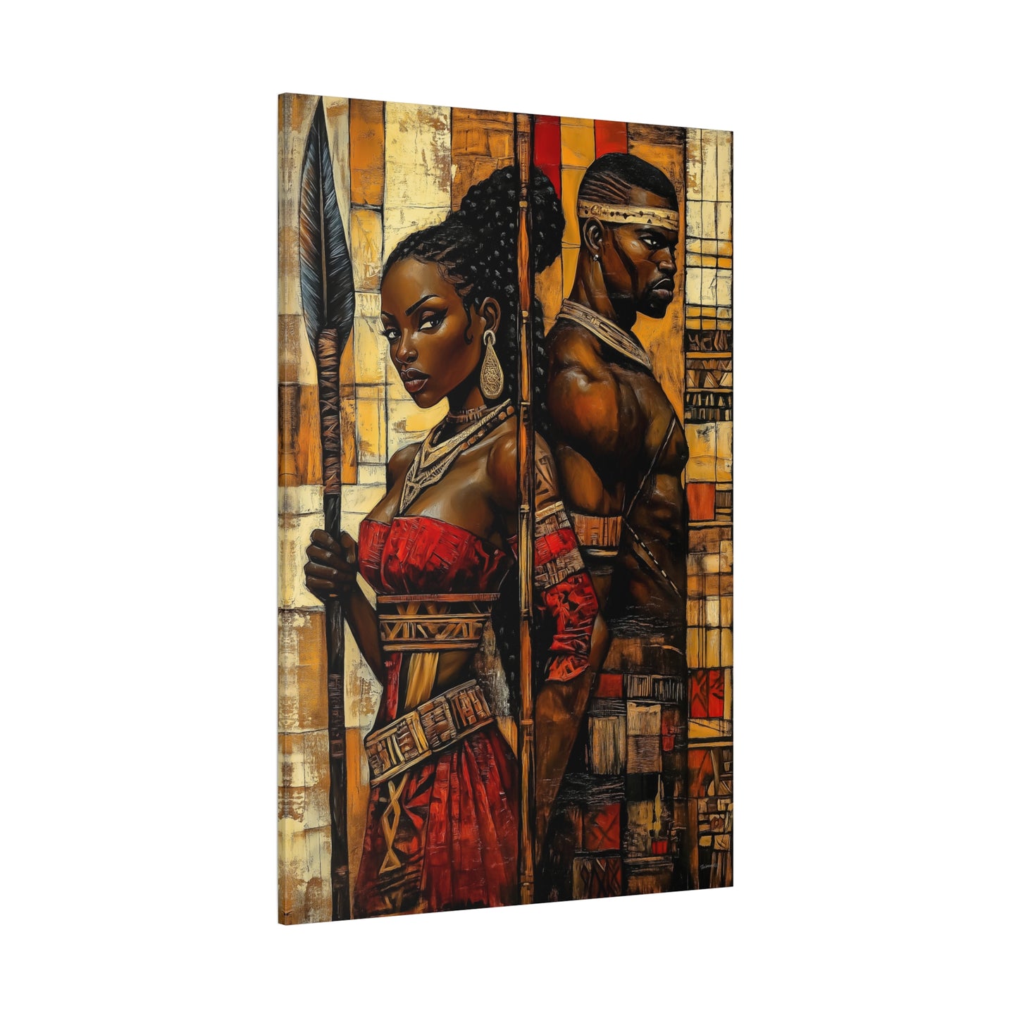 ThurmanatorX Art | Sacred Chaos | Aphrodisiart | Matte Canvas Print