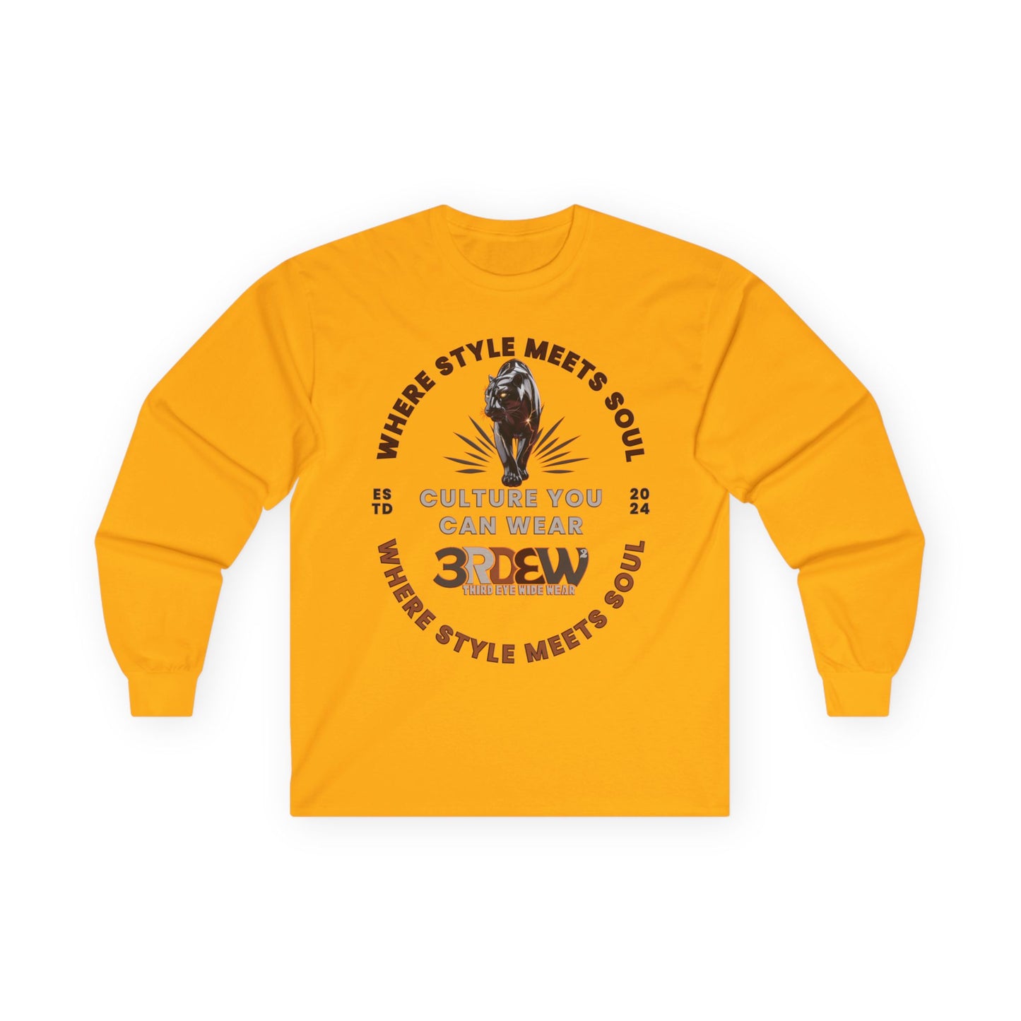 3RDEW² | Where Style Meets Soul | Third Eye Wide Wear | Unisex Ultra Cotton Long Sleeve Tee