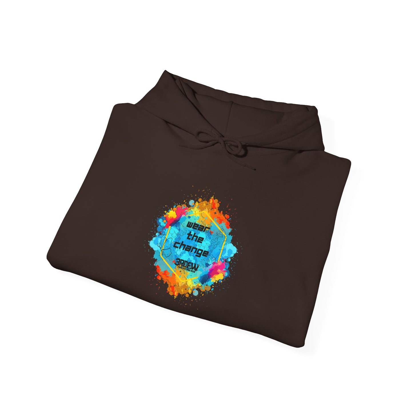 3RDEW² | Wear the Change | Third Eye Wide Wear | Unisex Heavy Blend™ Hoodie