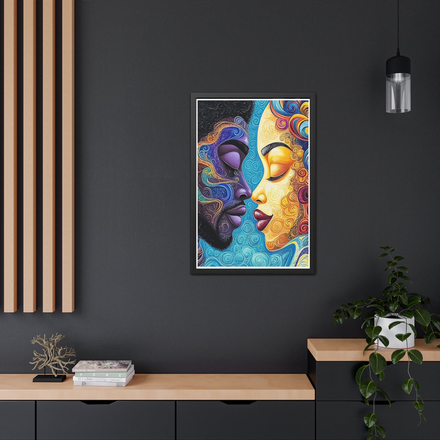 ThurmanatorX Art | She Who Sees Light | Aphrochrysalis | Framed Poster Print