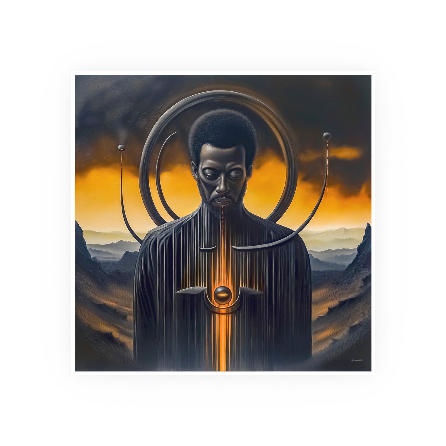 ThurmanatorX Art | Orbichant | AphrodisiDark | Satin Wall Art Prints