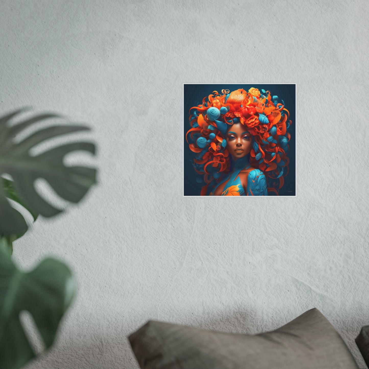 ThurmanatorX Art | Halo of Bloom | Aphrochrysalis | Satin Wall Art Print