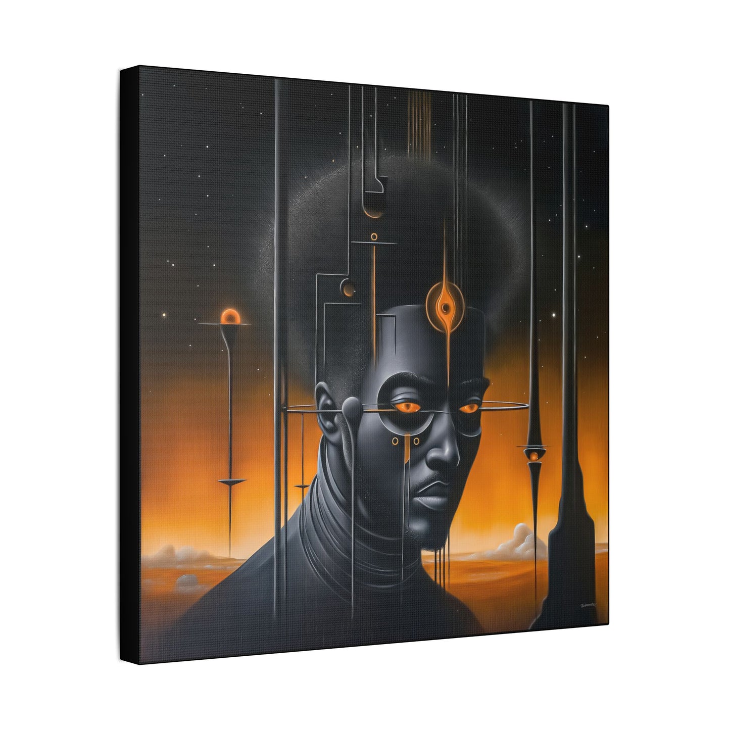 ThurmanatorX Art | Zyrenna | AphrodisiDark | Satin Canvas Art Print