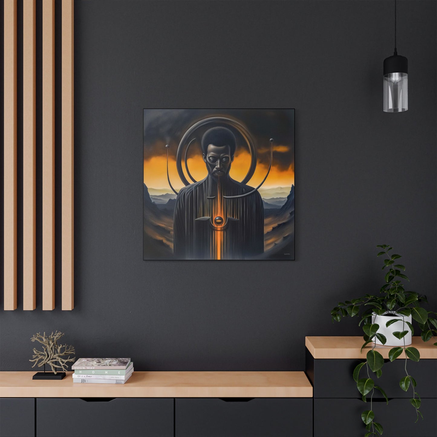 ThurmanatorX Art | Orbichant | AphrodisiDark | Satin Canvas Art Print