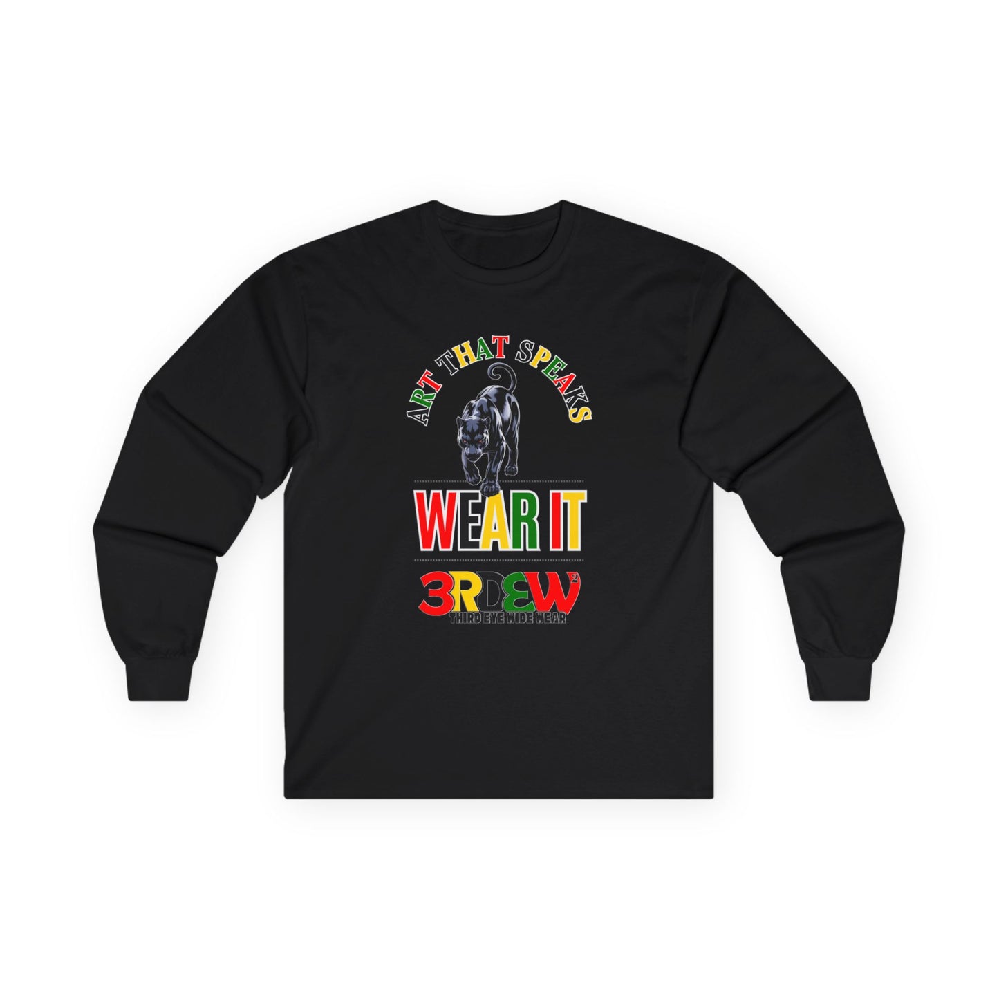 3RDEW² | Art That Speaks - Wear It | Third Eye Wide Wear | Unisex Ultra Cotton Long Sleeve Tee