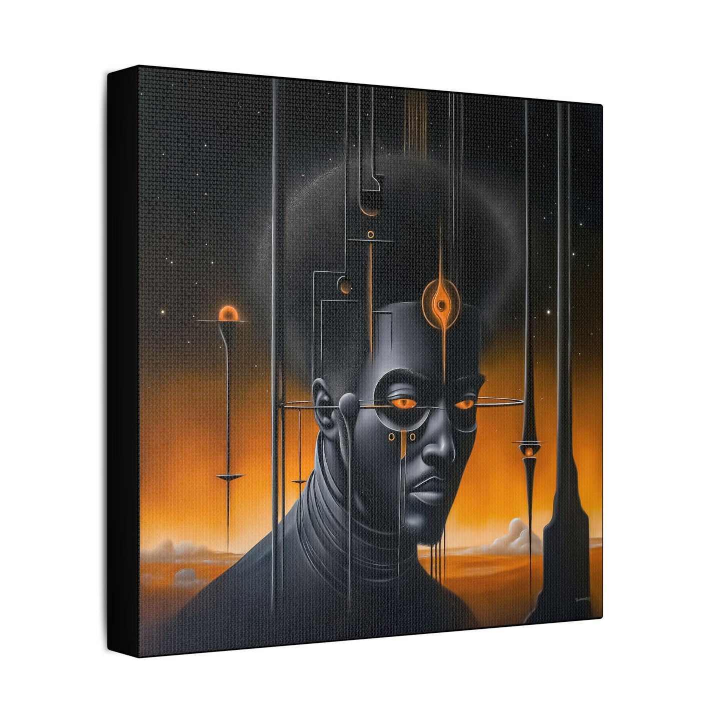 ThurmanatorX Art | Zyrenna | AphrodisiDark | Satin Canvas Art Print