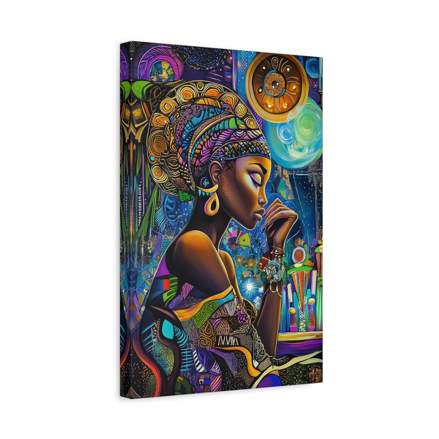 ThurmanatorX Art | Stardust Reunion | Aphrochrysalis | Matte Canvas, Stretched, 1.25"
