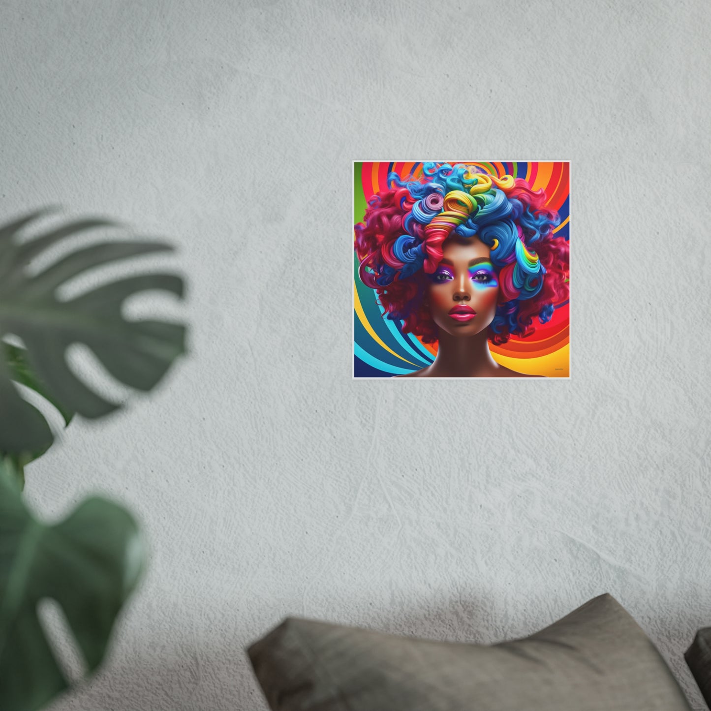 ThurmanatorX Art | Lush Prism Heir | Aphrochrysalis | Satin Wall Art Print