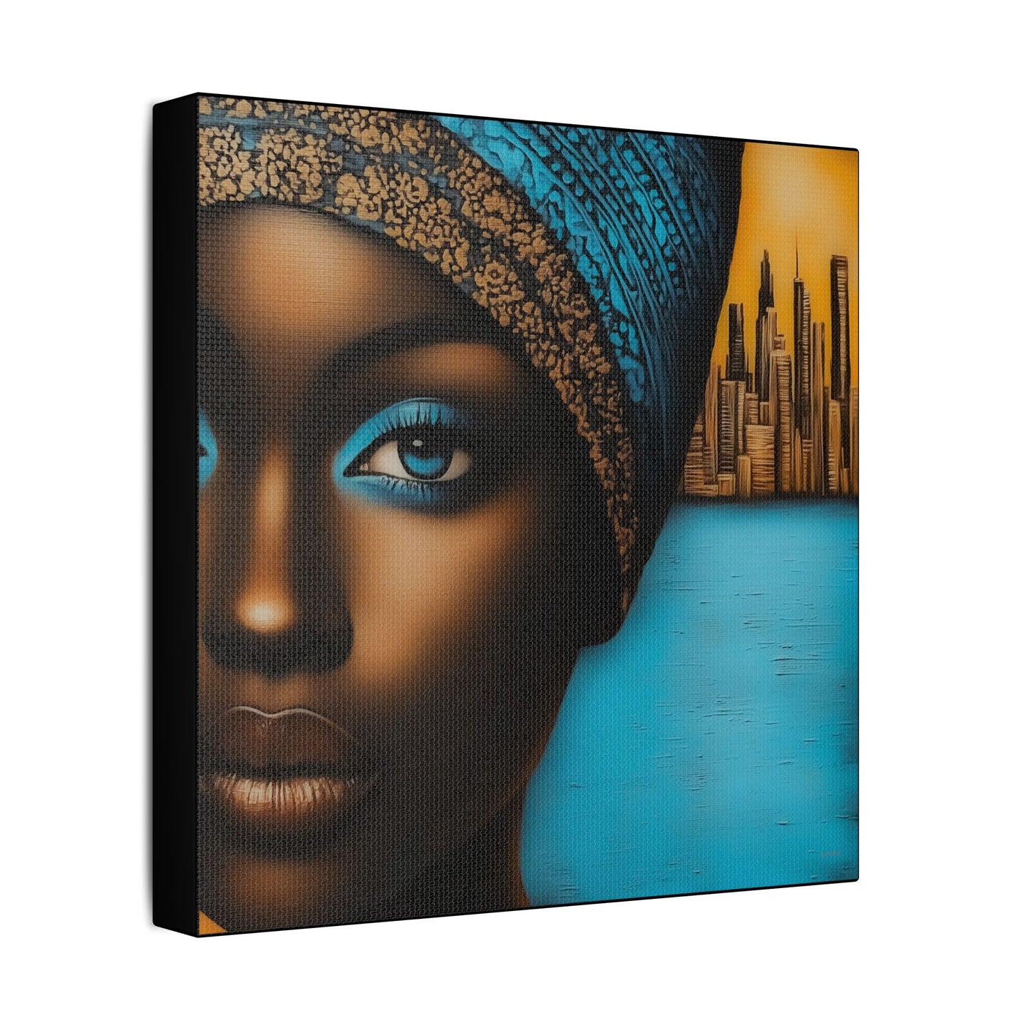 ThurmanatorX Art | Skywatcher Amara | Aphrochrysalis | Satin Canvas Art Print