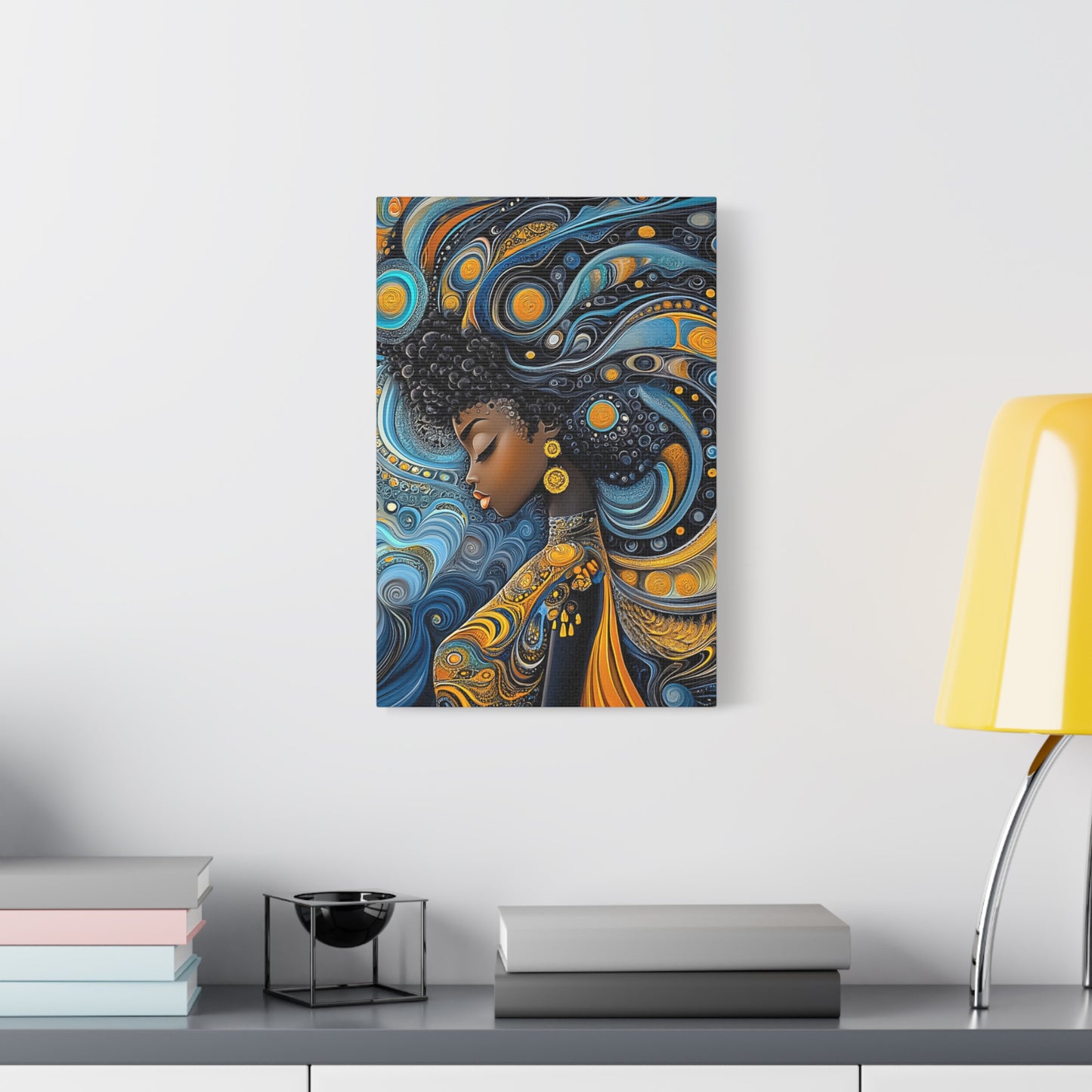 ThurmanatorX Art | The Alchemy of Her Thought | Aphrochrysalis | Matte Canvas, Stretched, 1.25"