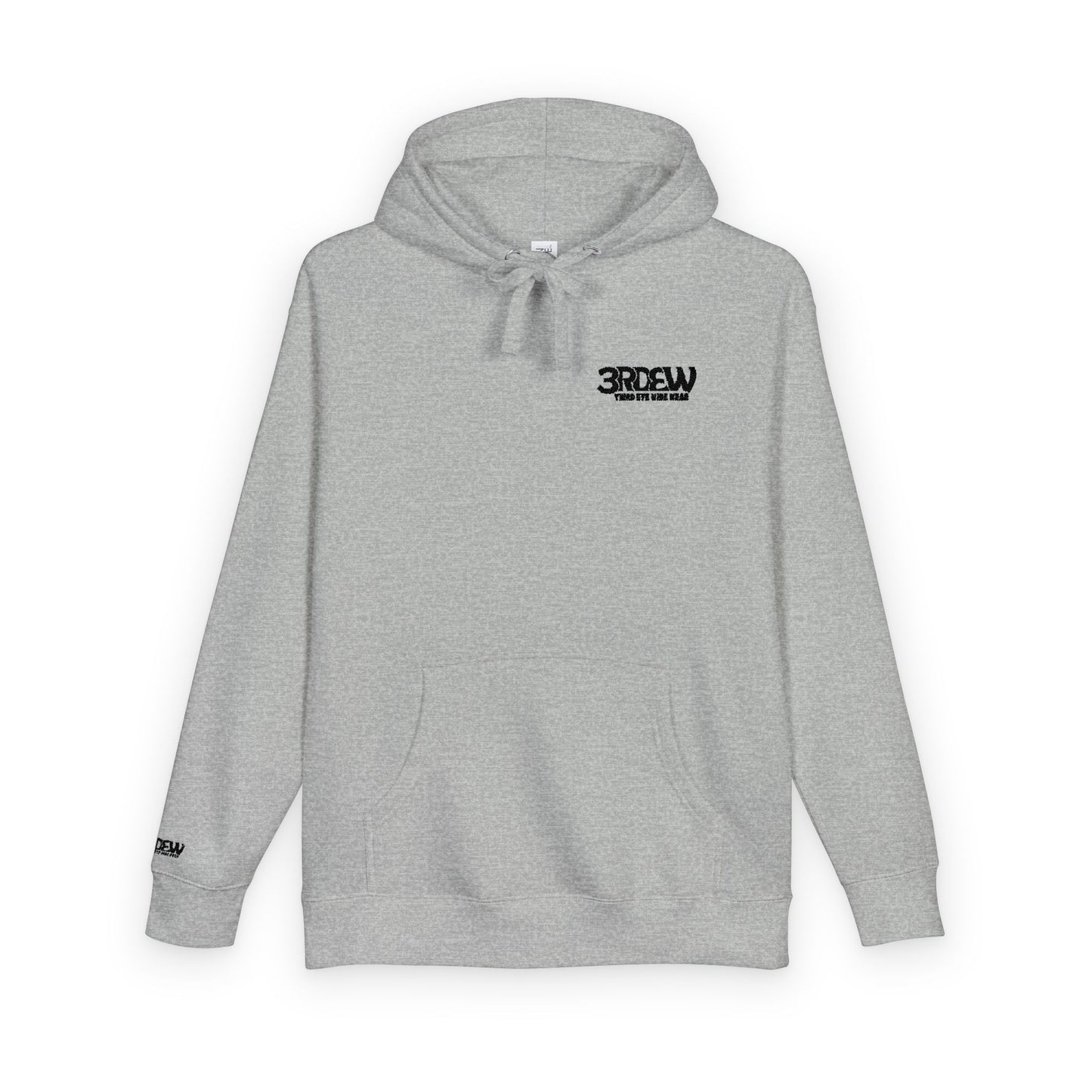 3RDEW² Hoodie | Unisex Fleece | Third Eye Minimalist Design | Conscious Comfort for Every Day & Divine Moments
