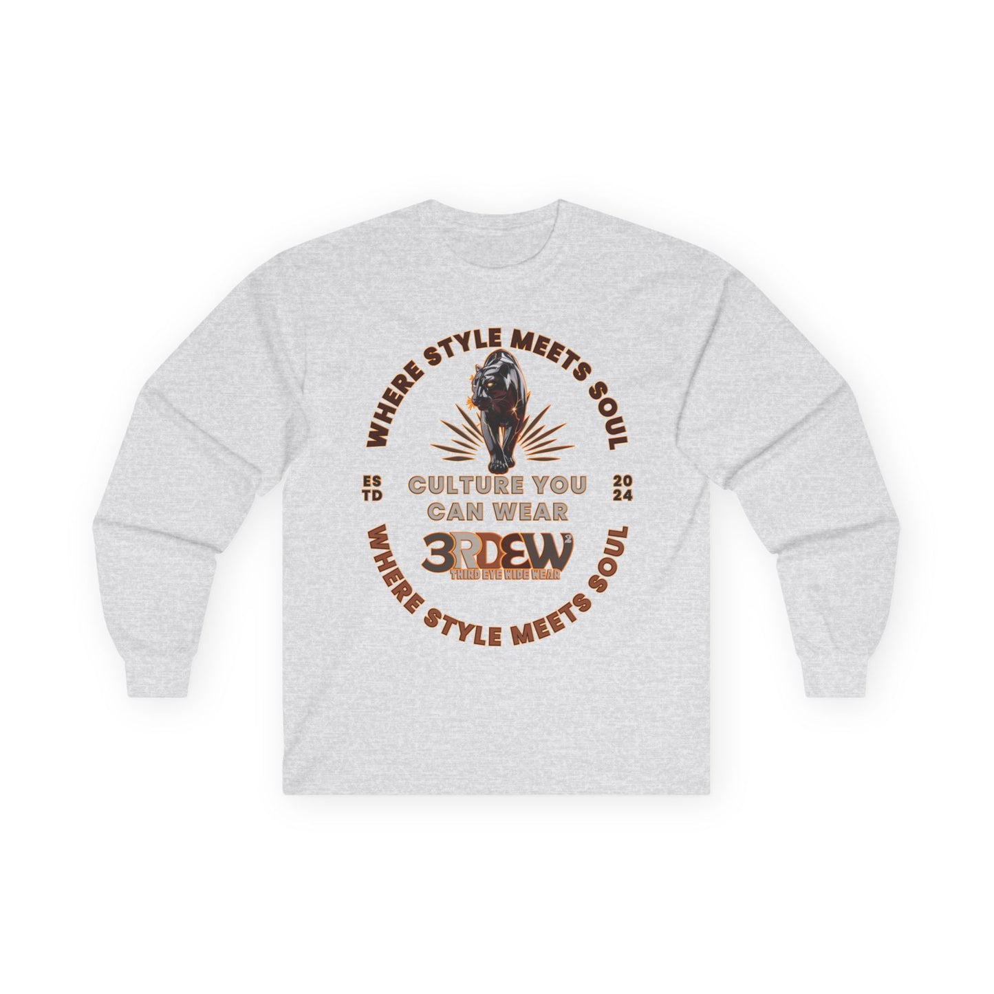3RDEW² | Where Style Meets Soul | Third Eye Wide Wear | Unisex Ultra Cotton Long Sleeve Tee