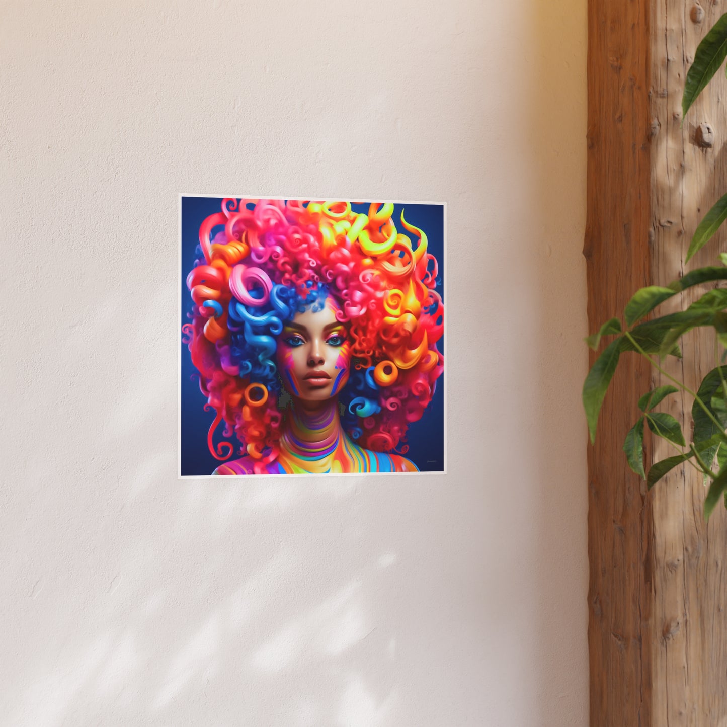 ThurmanatorX Art | PetalFury Oracle | Aphrochrysalis | Satin Wall Art Print